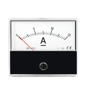 Decdeal Analog Current Panel Meter Ammeter Gauge Class 2.5 Accuracy DC 0-15A Analog Ammeter Ampere Measurement Tester Gauge Panel