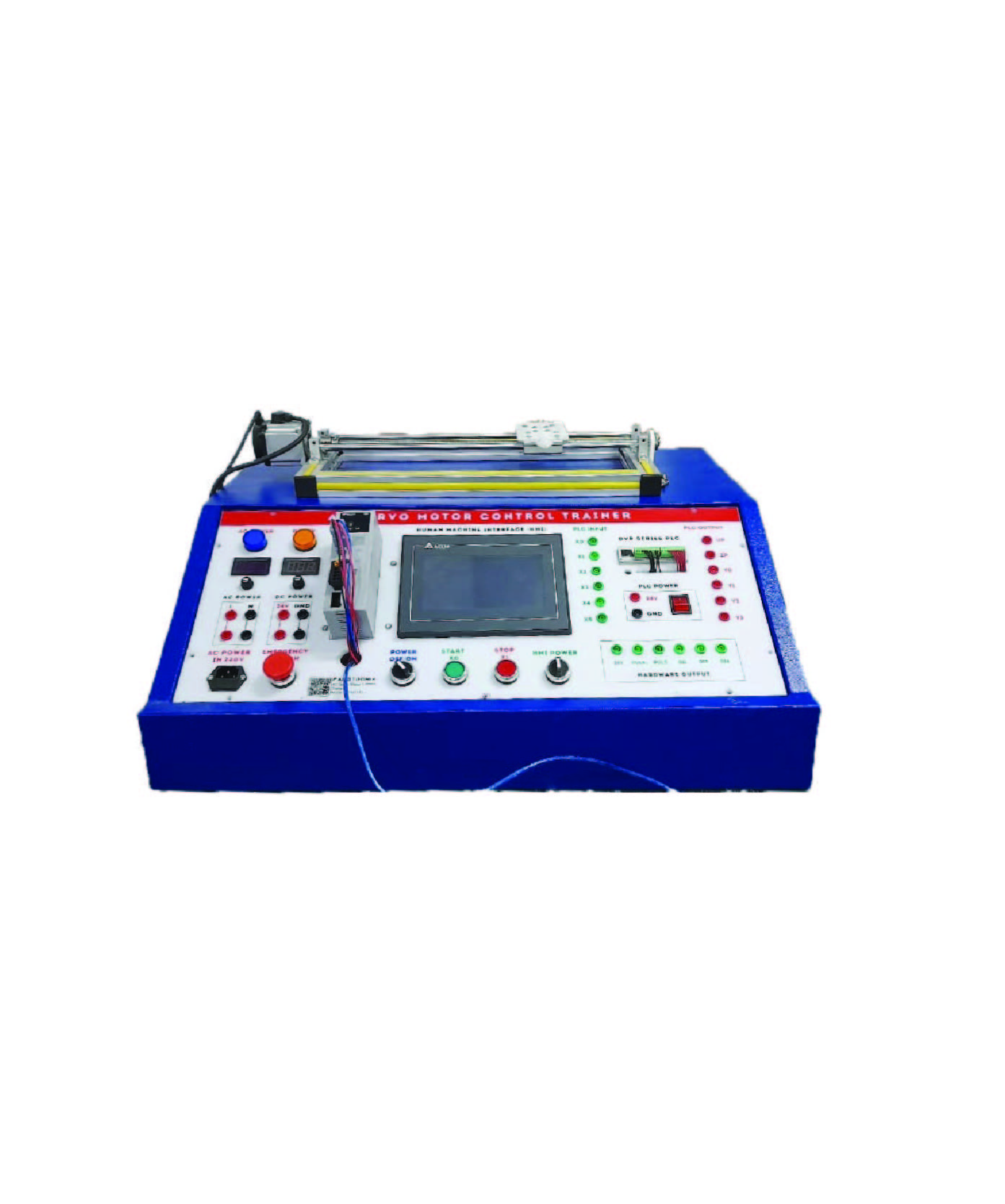 AC Servo Motor Trainer with PC- based control and monitoring software