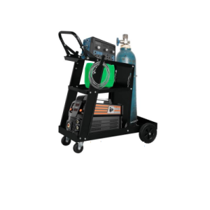 Industrial Grade MIG Welding Machine with Housing Trolley and Linde Cylinder