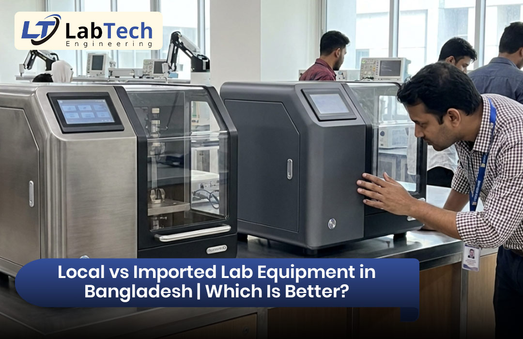 local vs imported lab equipment Bangladesh