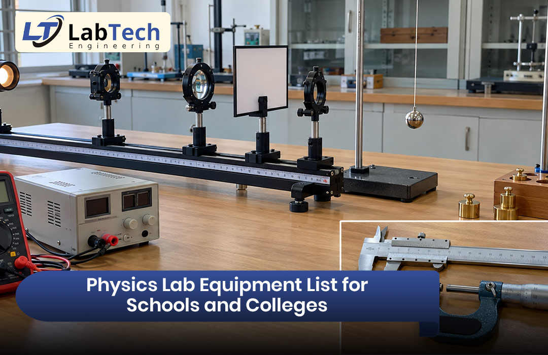 physics lab equipment list